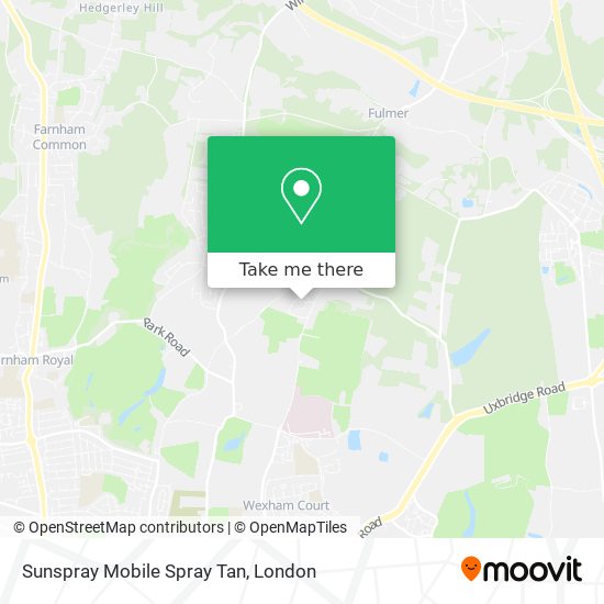 Sunspray Mobile Spray Tan map