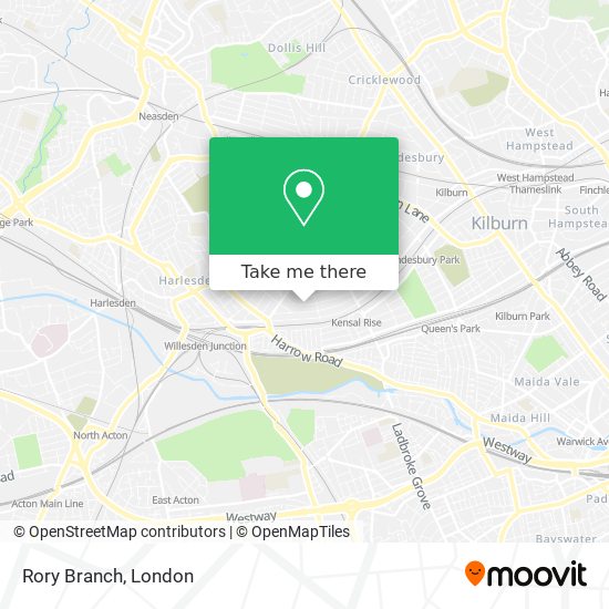 Rory Branch map