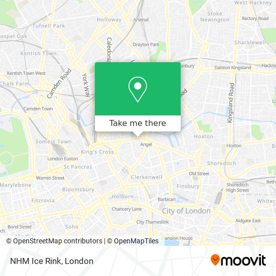 NHM Ice Rink map