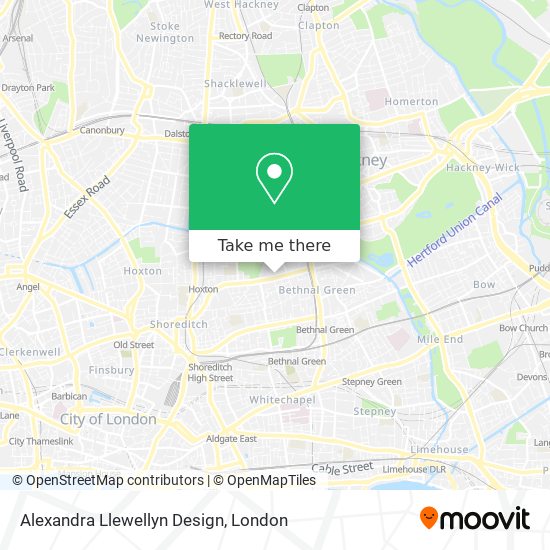 Alexandra Llewellyn Design map