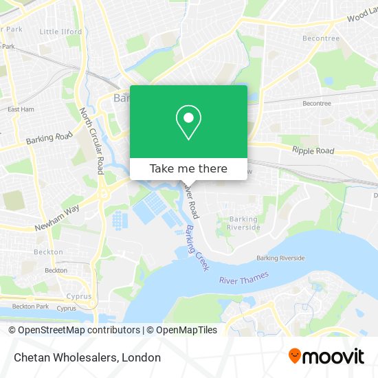 Chetan Wholesalers map