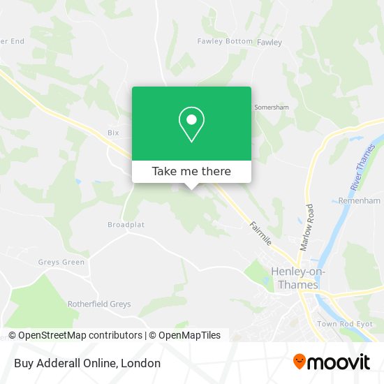 Buy Adderall Online map
