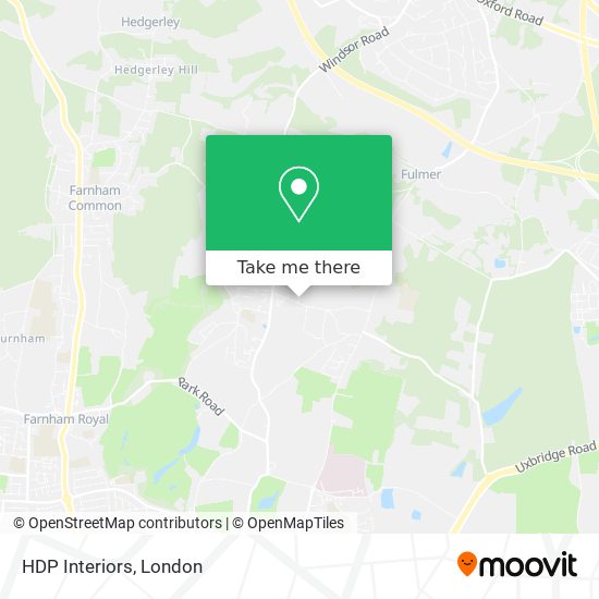 HDP Interiors map