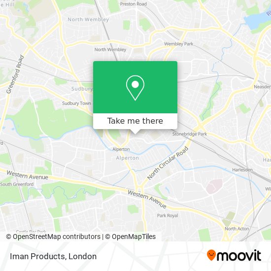 Iman Products map