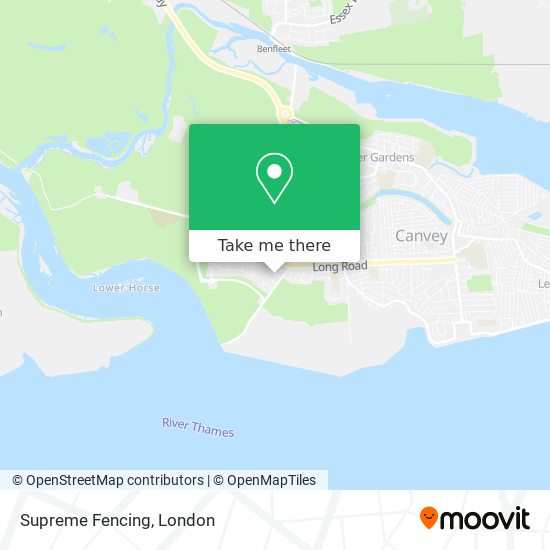 Supreme Fencing map