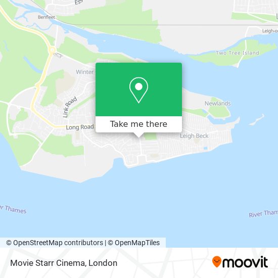 Movie Starr Cinema map