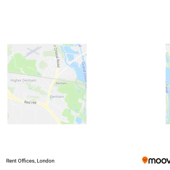 Rent Offices map