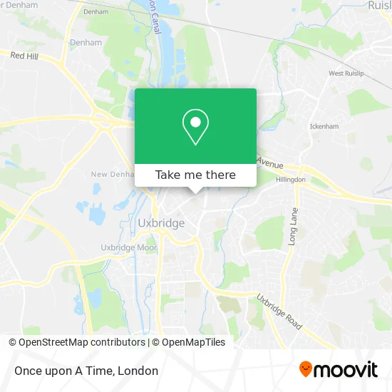 Once upon A Time map