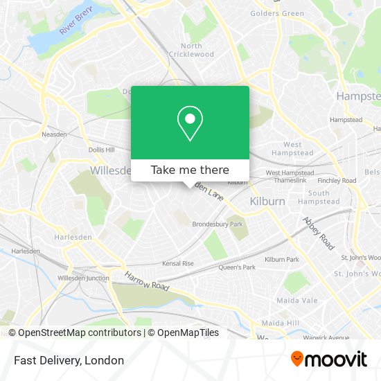 Fast Delivery map