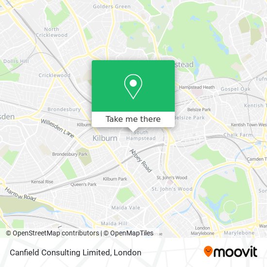 Canfield Consulting Limited map