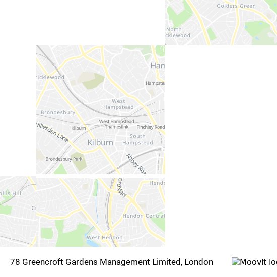 78 Greencroft Gardens Management Limited map