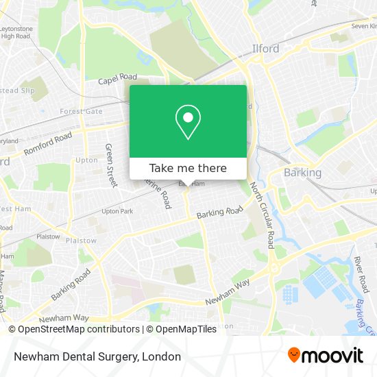 Newham Dental Surgery map