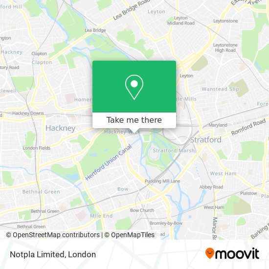 Notpla Limited map