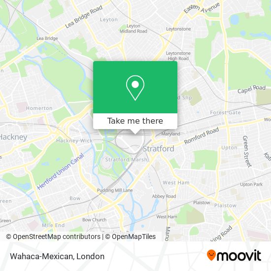 Wahaca-Mexican map