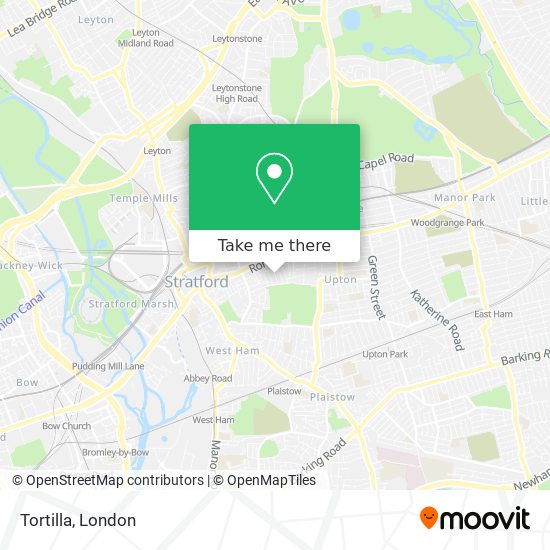 Tortilla map