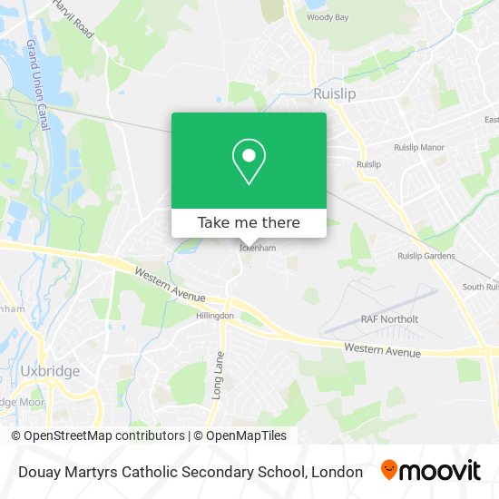 Douay Martyrs Catholic Secondary School map