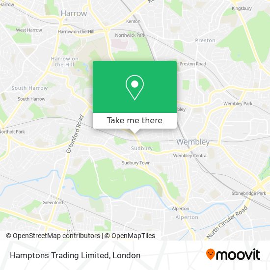 Hamptons Trading Limited map