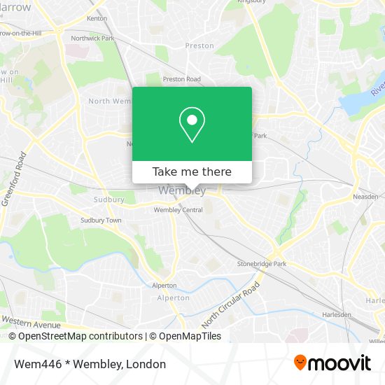 Wem446 * Wembley map