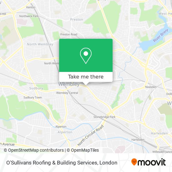 O'Sullivans Roofing & Building Services map