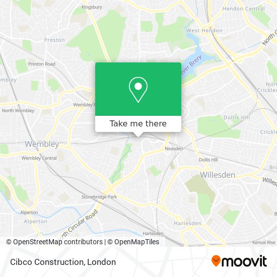 Cibco Construction map