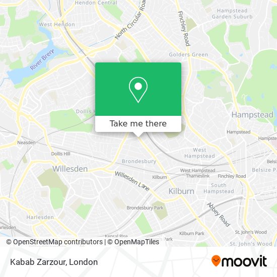 Kabab Zarzour map