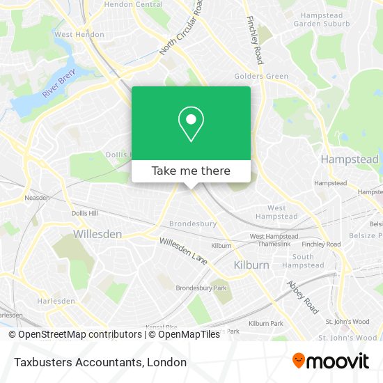 Taxbusters Accountants map