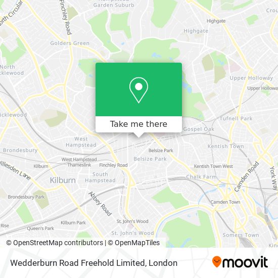 Wedderburn Road Freehold Limited map