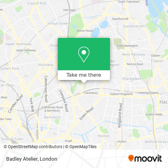 Badley Atelier map
