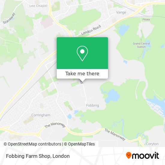 Fobbing Farm Shop map