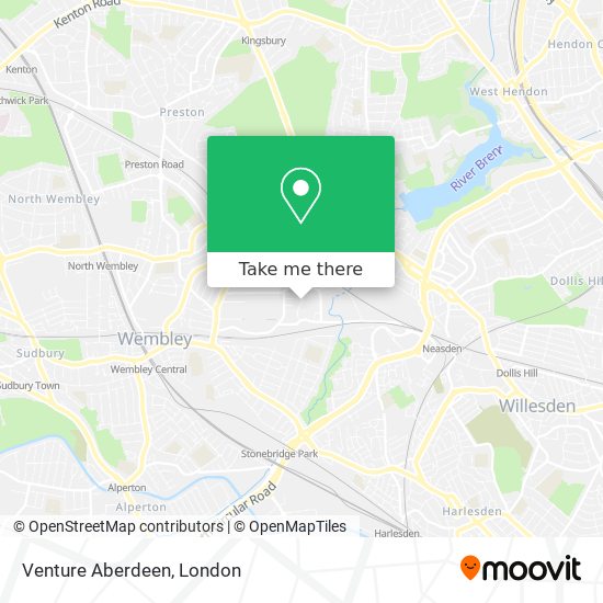 Venture Aberdeen map