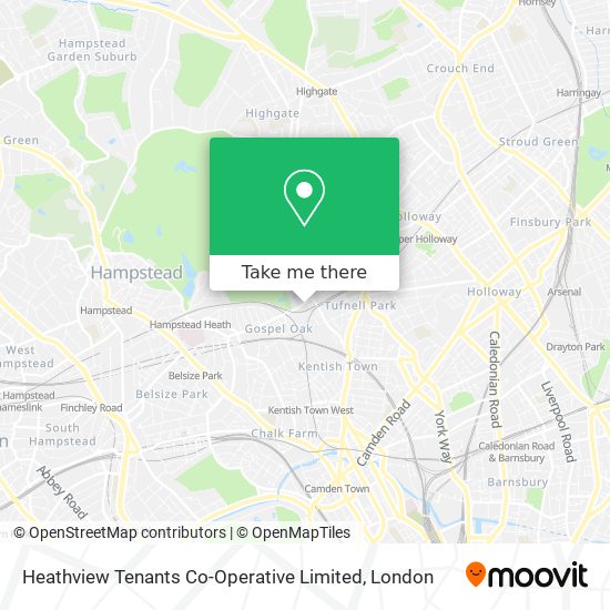 Heathview Tenants Co-Operative Limited map