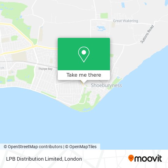 LPB Distribution Limited map