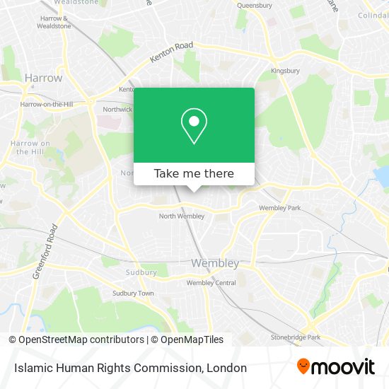 Islamic Human Rights Commission map