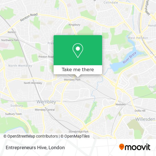 Entrepreneurs Hive map