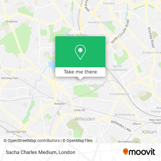 Sacha Charles Medium map