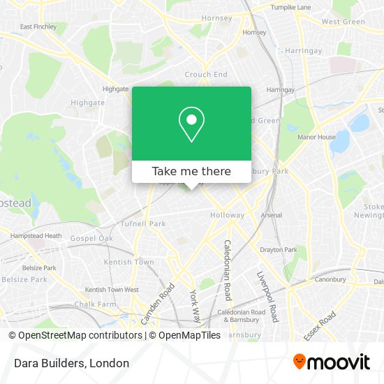 Dara Builders map