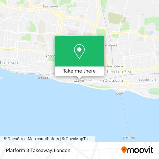 Platform 3 Takeaway map