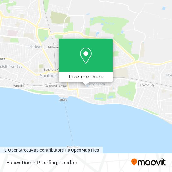 Essex Damp Proofing map