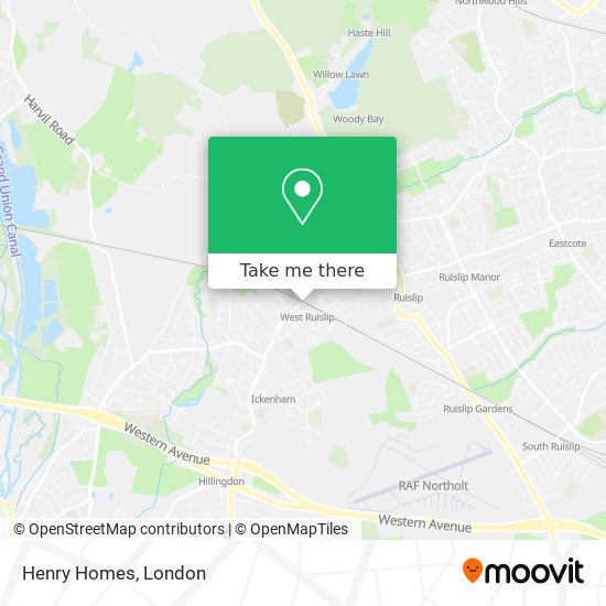 Henry Homes map