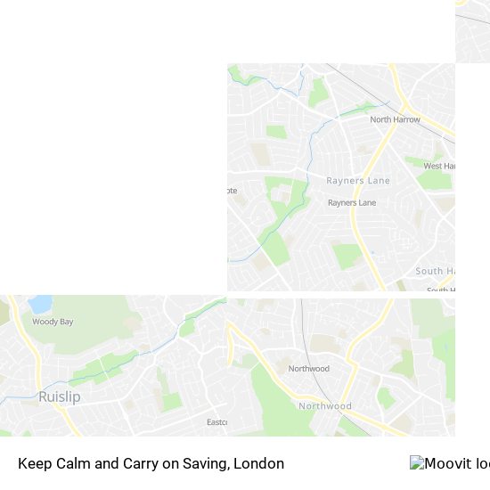 Keep Calm and Carry on Saving map