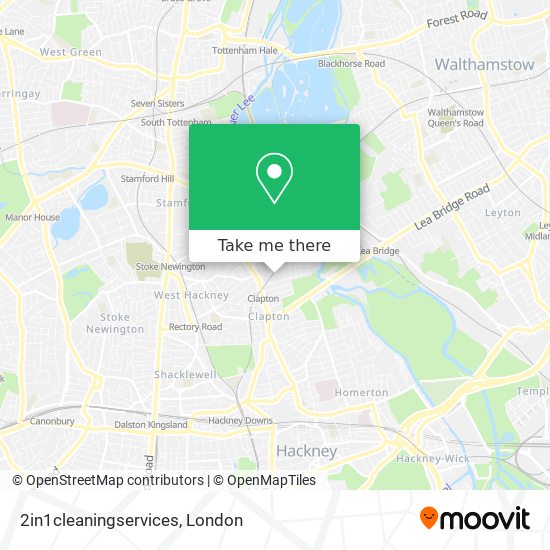 2in1cleaningservices map
