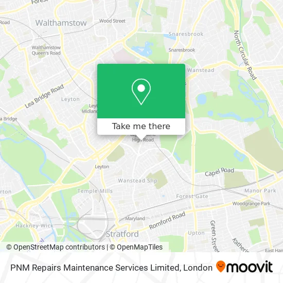 PNM Repairs Maintenance Services Limited map