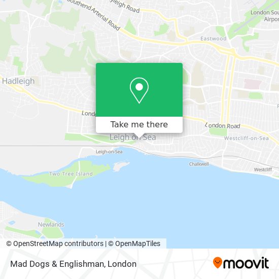 Mad Dogs & Englishman map