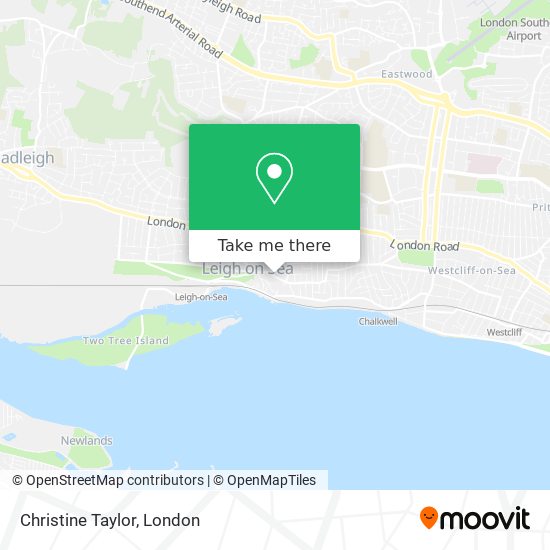 Christine Taylor map