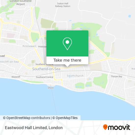Eastwood Hall Limited map
