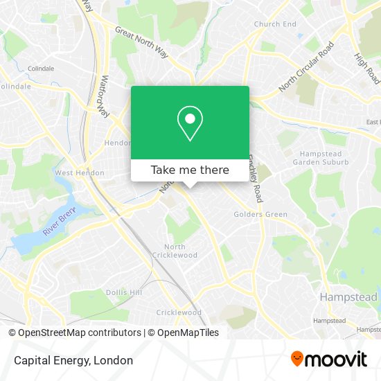 Capital Energy map