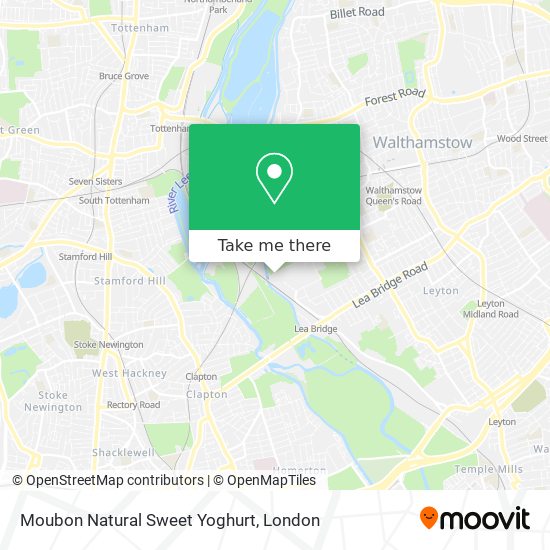 Moubon Natural Sweet Yoghurt map