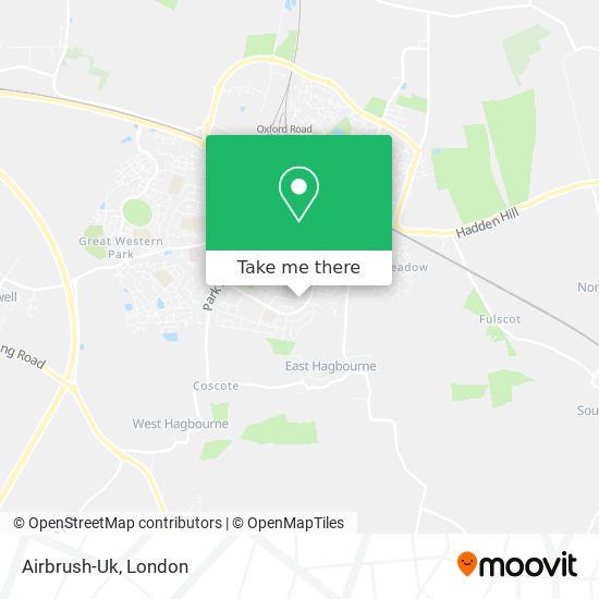 Airbrush-Uk map