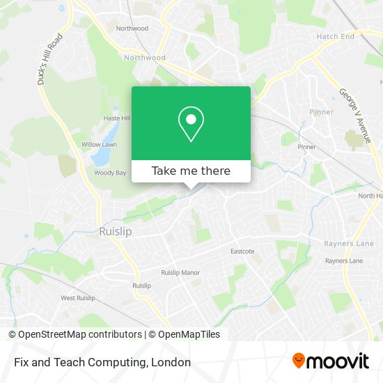 Fix and Teach Computing map