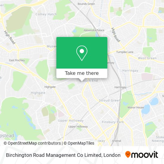 Birchington Road Management Co Limited map